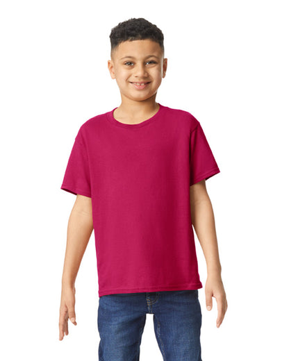 Gildan Heavy Cotton Youth T-Shirt - Cardinal Red