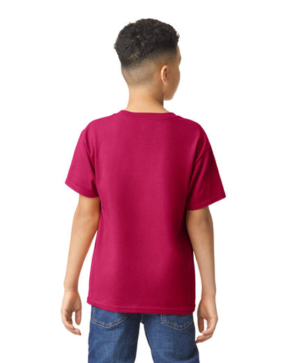 Gildan Heavy Cotton Youth T-Shirt - Cardinal Red