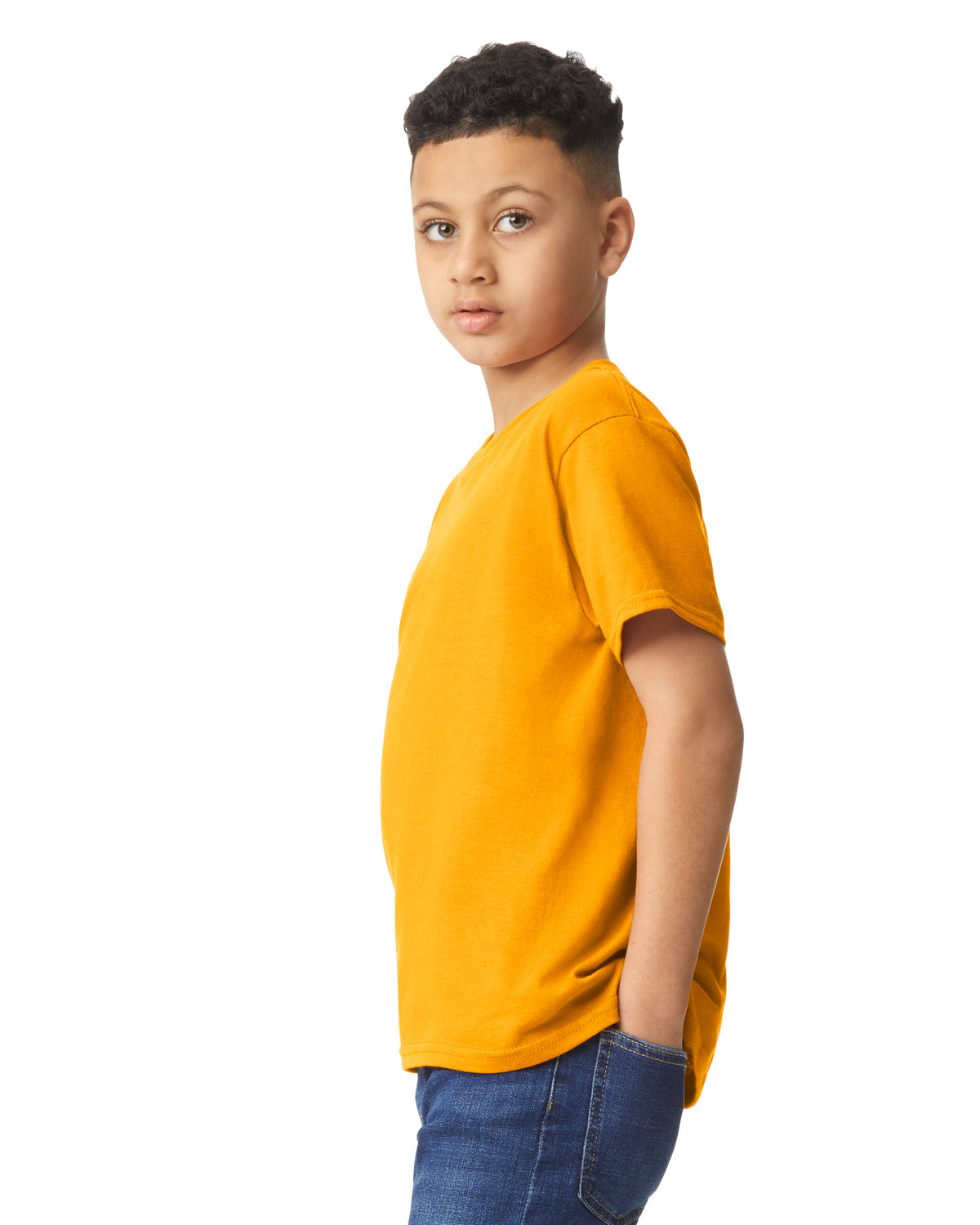 Gildan Heavy Cotton Youth T-Shirt - Gold
