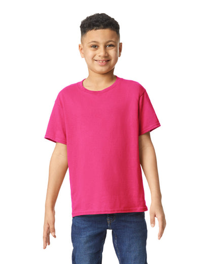 Gildan Heavy Cotton Youth T-Shirt - Heliconia