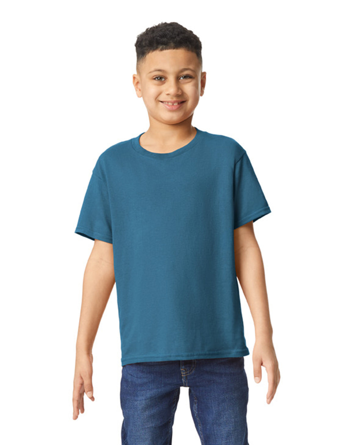 Gildan Heavy Cotton Youth T-Shirt - Indigo Blue