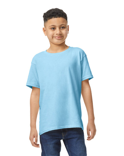 Gildan Heavy Cotton Youth T-Shirt - Light Blue