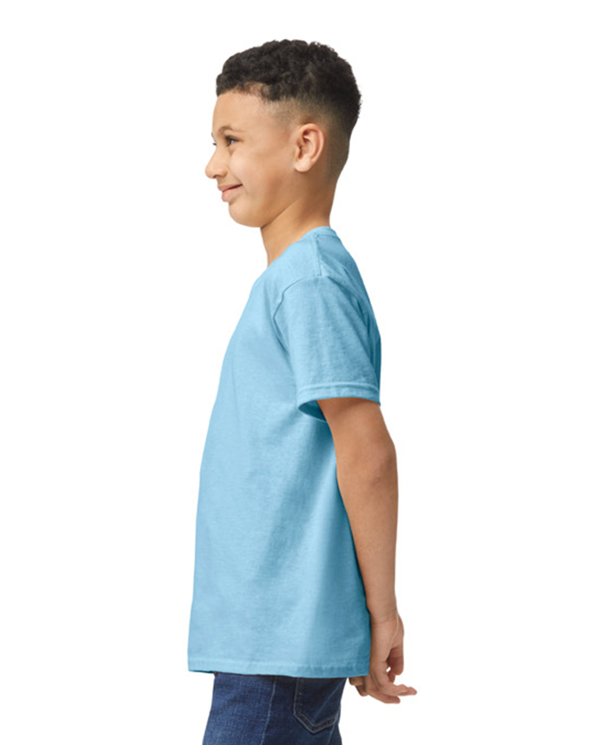 Gildan Heavy Cotton Youth T-Shirt - Light Blue