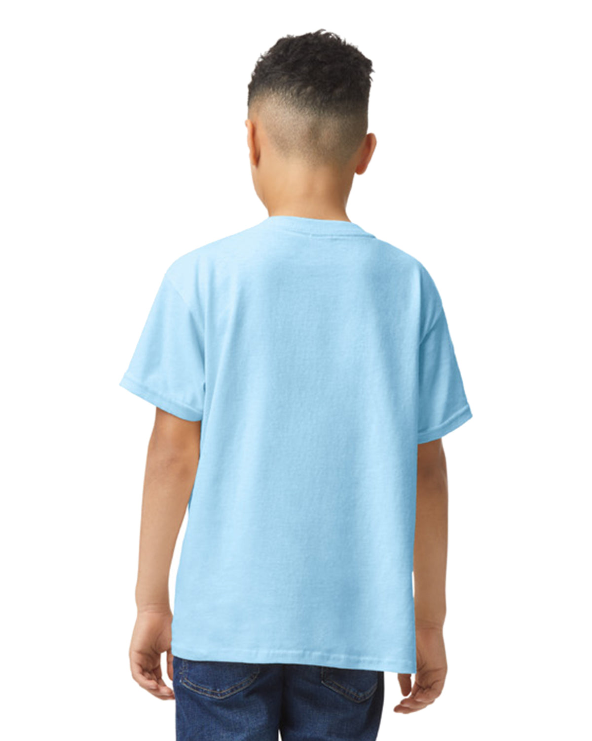 Gildan Heavy Cotton Youth T-Shirt - Light Blue