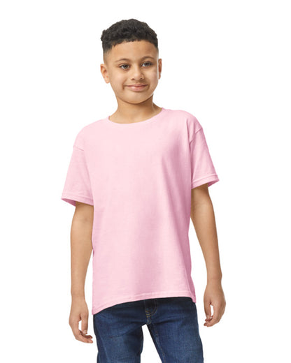 Gildan Heavy Cotton Youth T-Shirt - Light Pink
