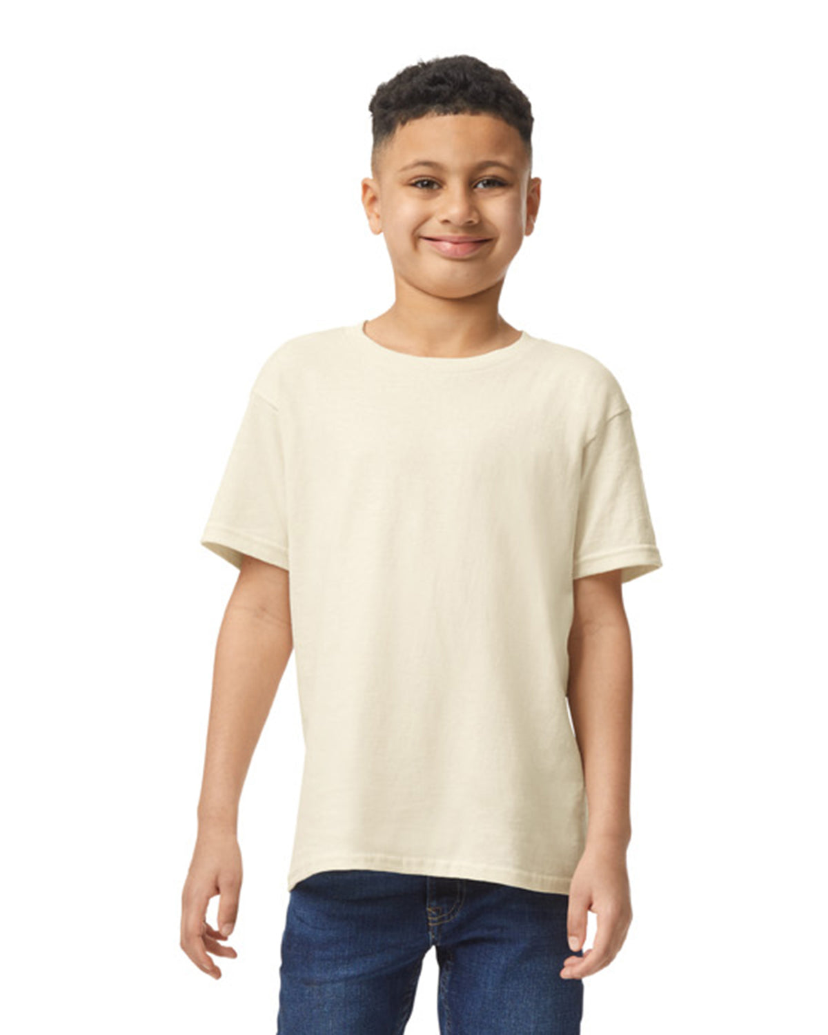 Gildan Heavy Cotton Youth T-Shirt - Natural