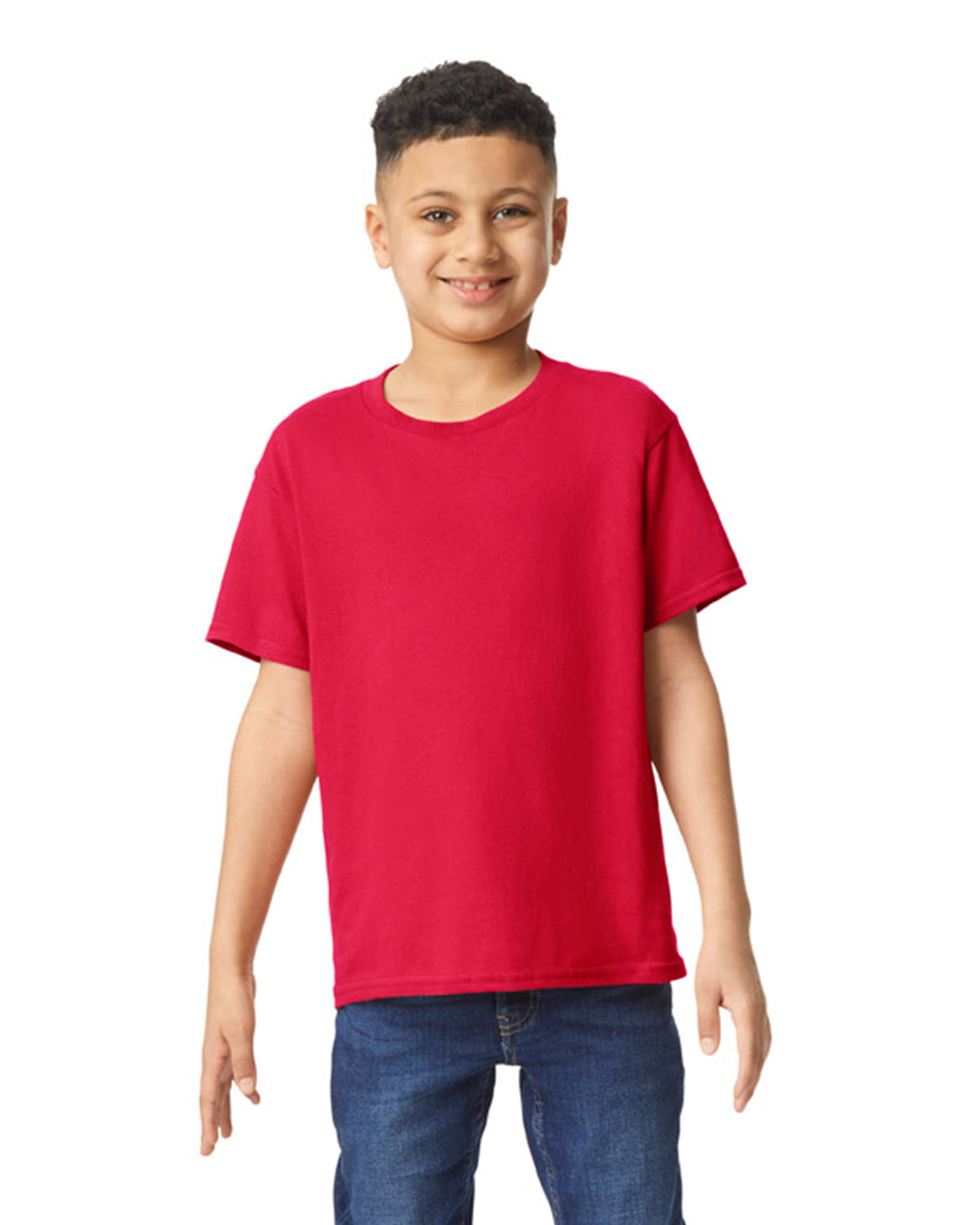 Gildan Heavy Cotton Youth T-Shirt - Red