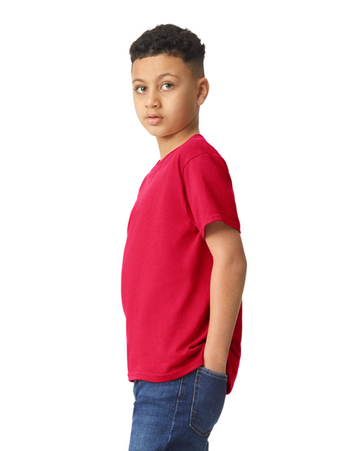 Gildan Heavy Cotton Youth T-Shirt - Red