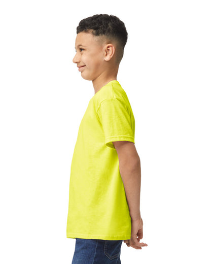 Gildan Heavy Cotton Youth T-Shirt - Safety Green