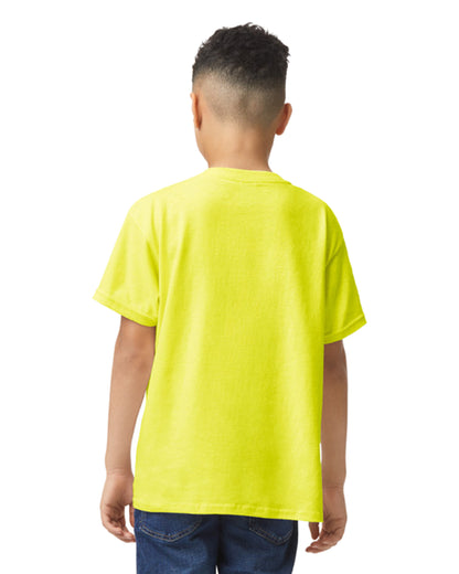 Gildan Heavy Cotton Youth T-Shirt - Safety Green