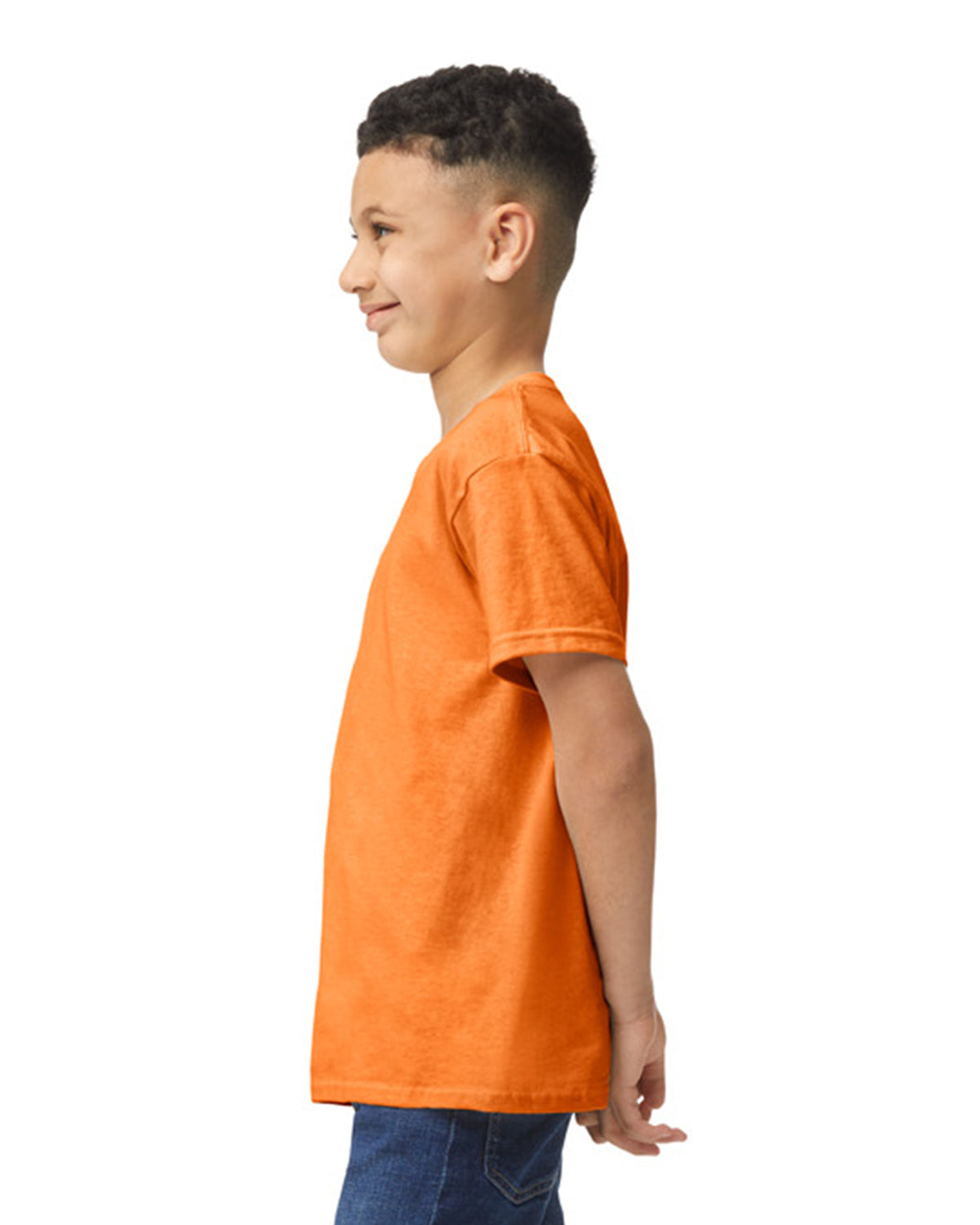 Gildan Heavy Cotton Youth T-Shirt - Safety Orange