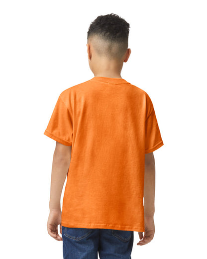 Gildan Heavy Cotton Youth T-Shirt - Safety Orange