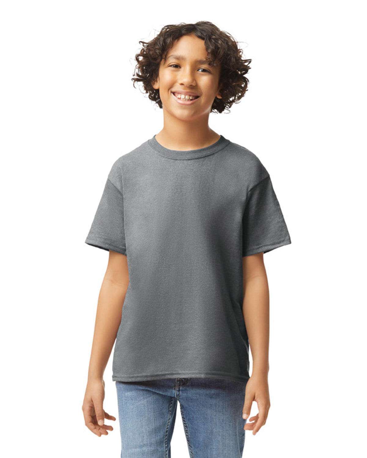 Gildan Heavy Cotton Youth T-Shirt - Sport Grey