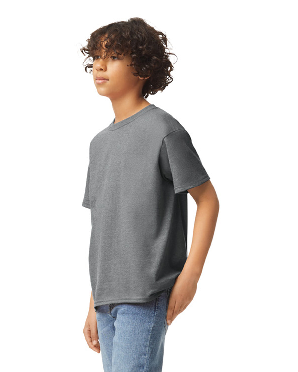 Gildan Heavy Cotton Youth T-Shirt - Sport Grey