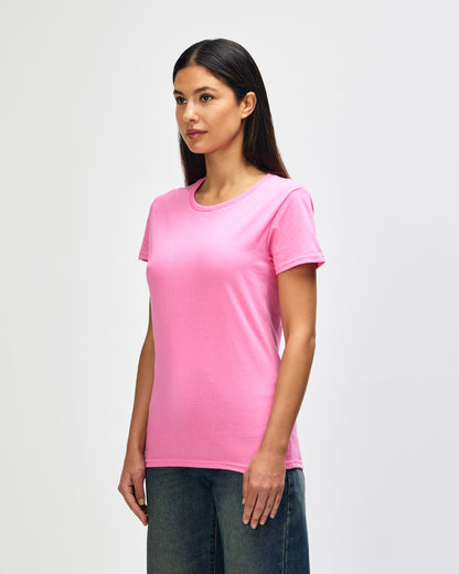 Gildan Heavy Cotton Ladies' T-Shirt - Azalea