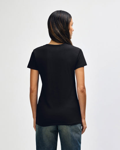 Gildan Heavy Cotton Ladies' T-Shirt - Black