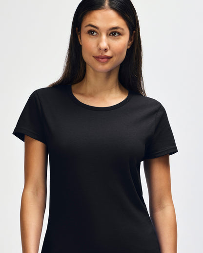 Gildan Heavy Cotton Ladies' T-Shirt - Black