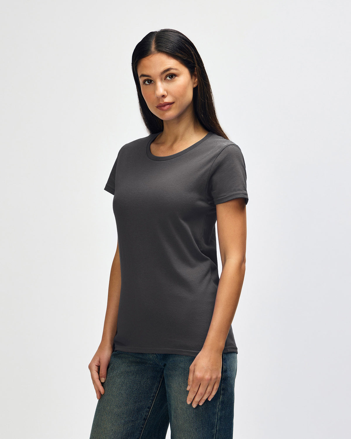 Gildan Heavy Cotton Ladies' T-Shirt - Charcoal