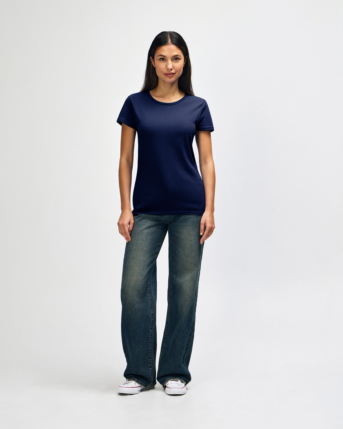 Gildan Heavy Cotton Ladies' T-Shirt - Navy