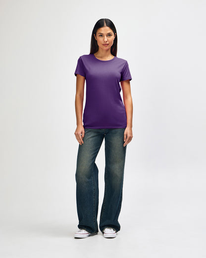 Gildan Heavy Cotton Ladies' T-Shirt - Purple