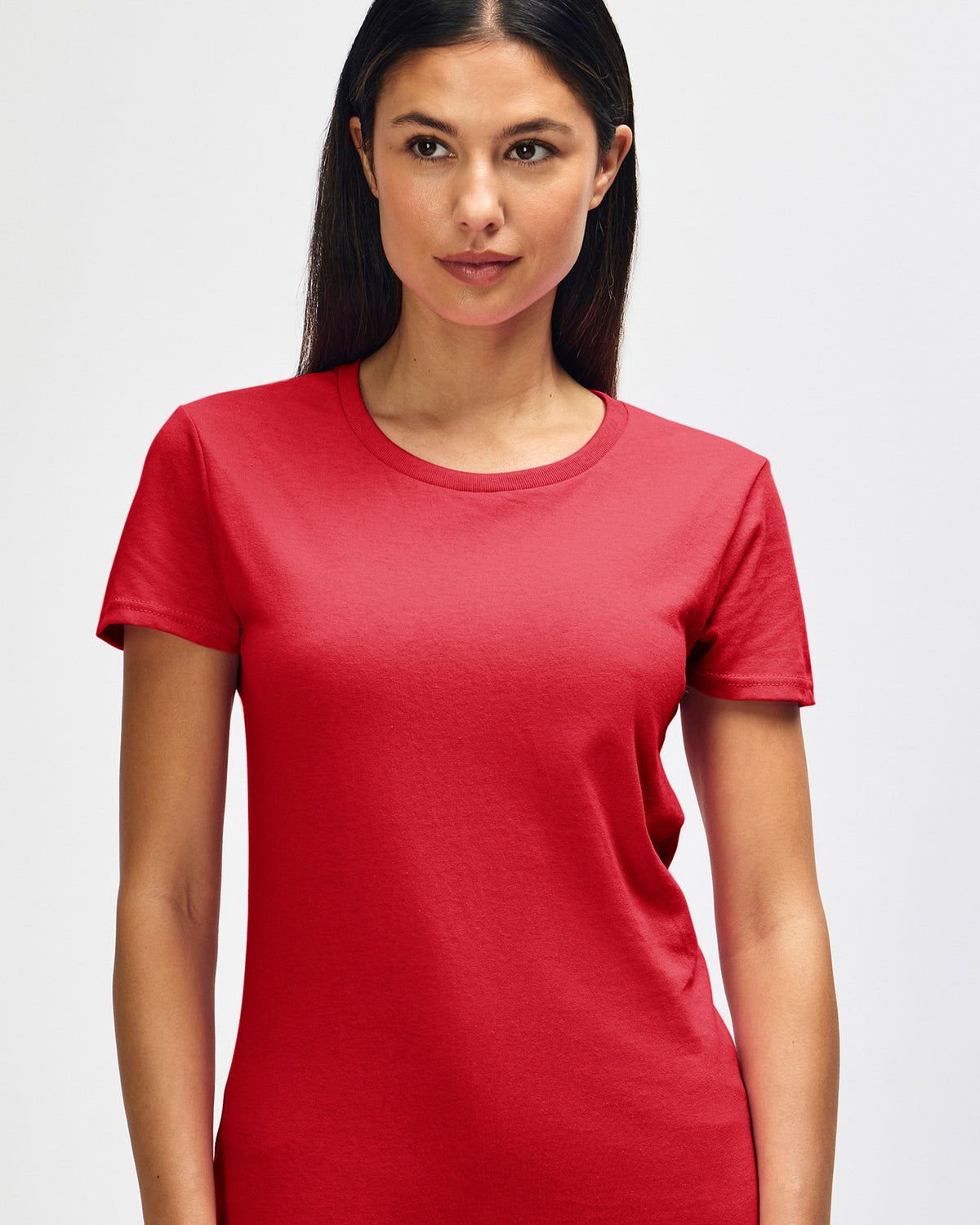 Gildan Heavy Cotton Ladies' T-Shirt - Red