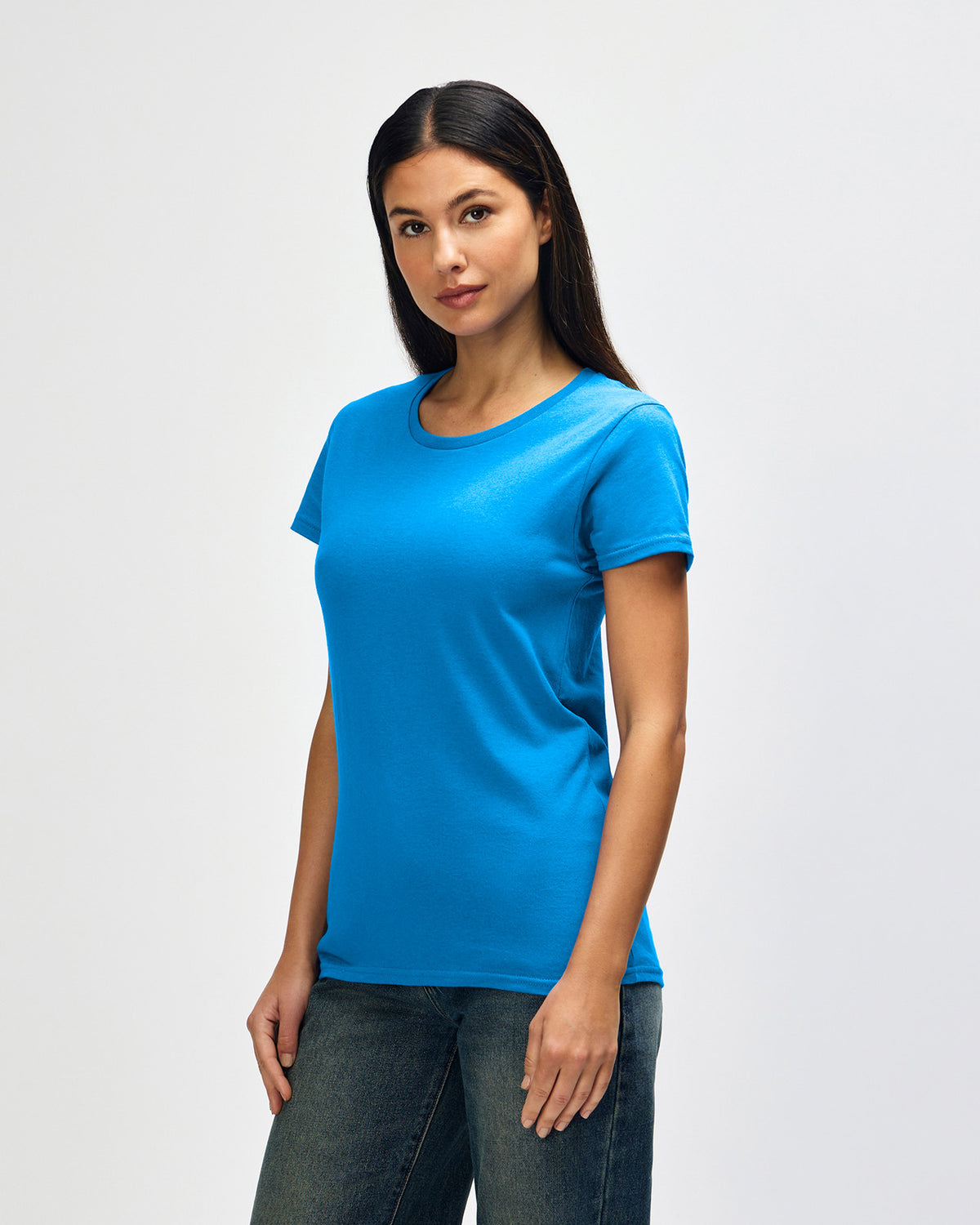 Gildan Heavy Cotton Ladies' T-Shirt - Sapphire