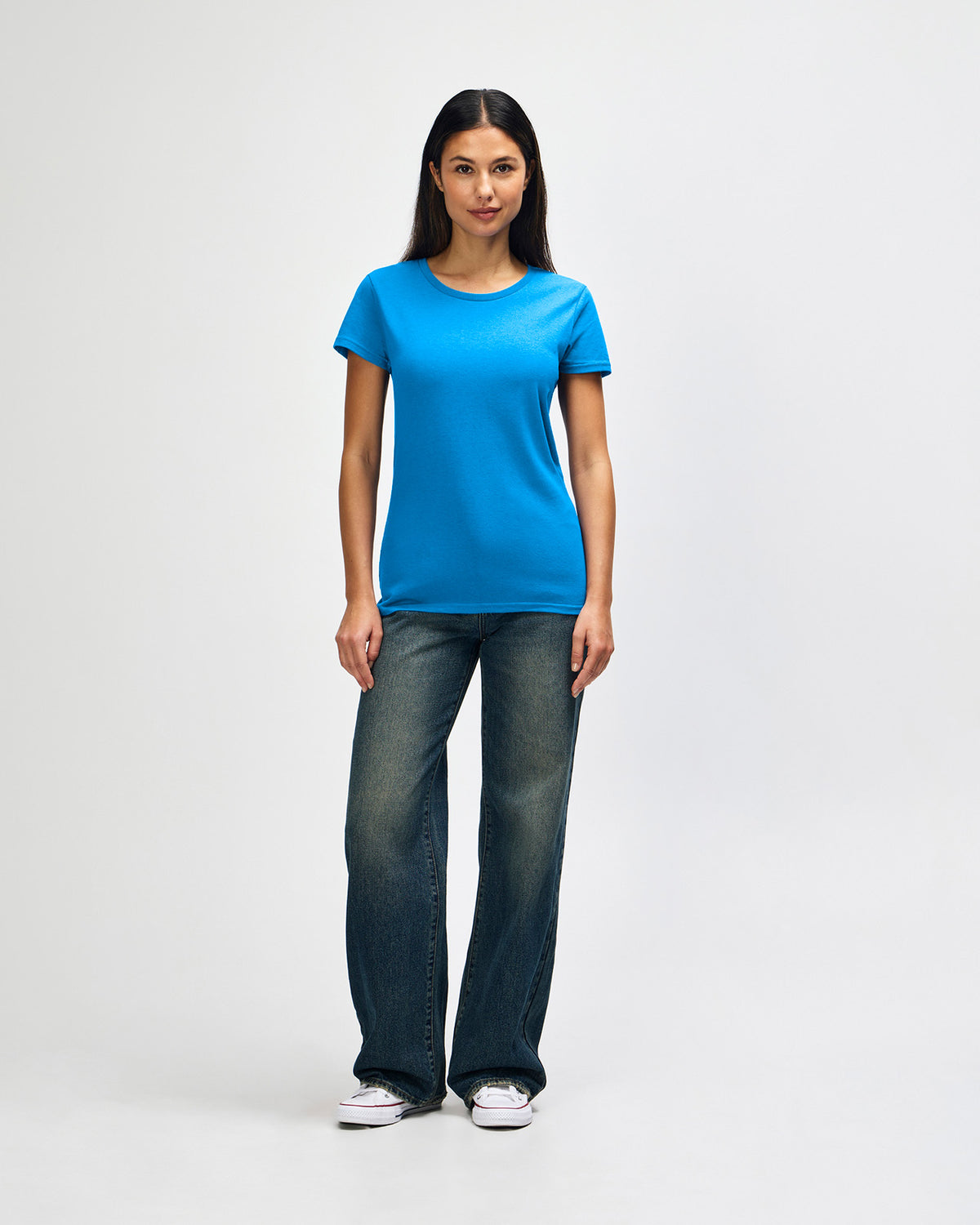 Gildan Heavy Cotton Ladies' T-Shirt - Sapphire