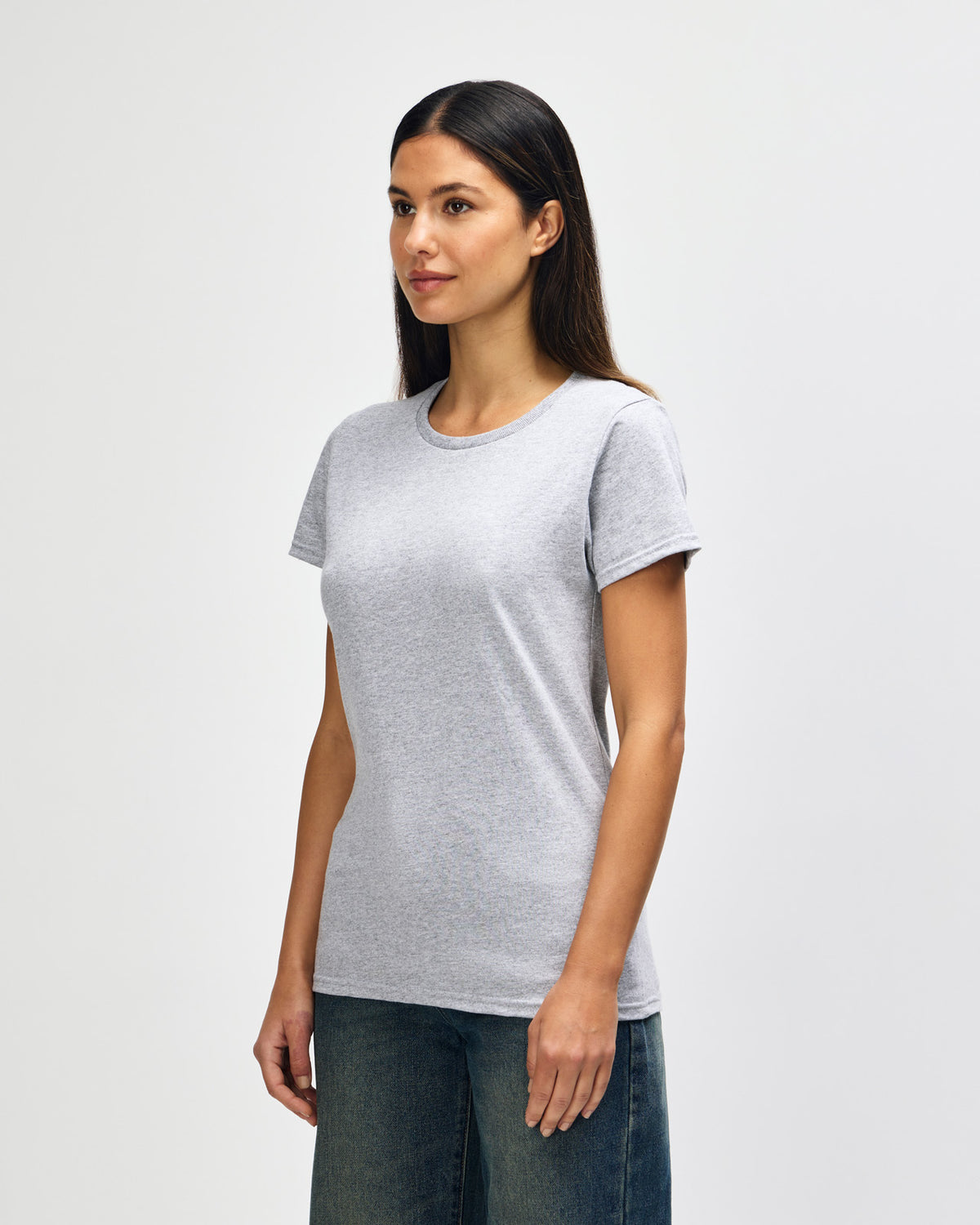 Gildan Heavy Cotton Ladies' T-Shirt - Sport Grey