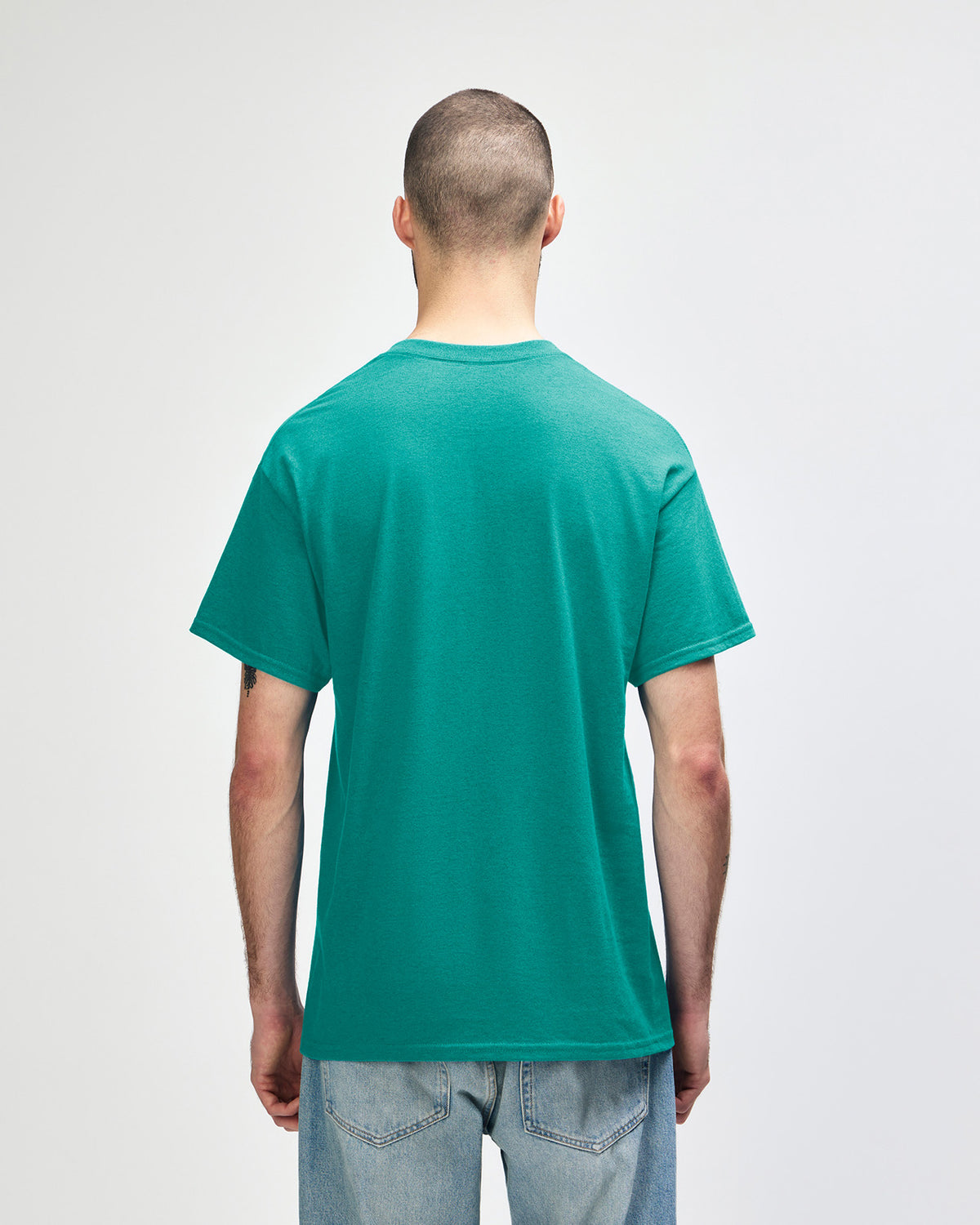 Gildan Heavy Cotton Adult T-Shirt - Antique Jade Dome