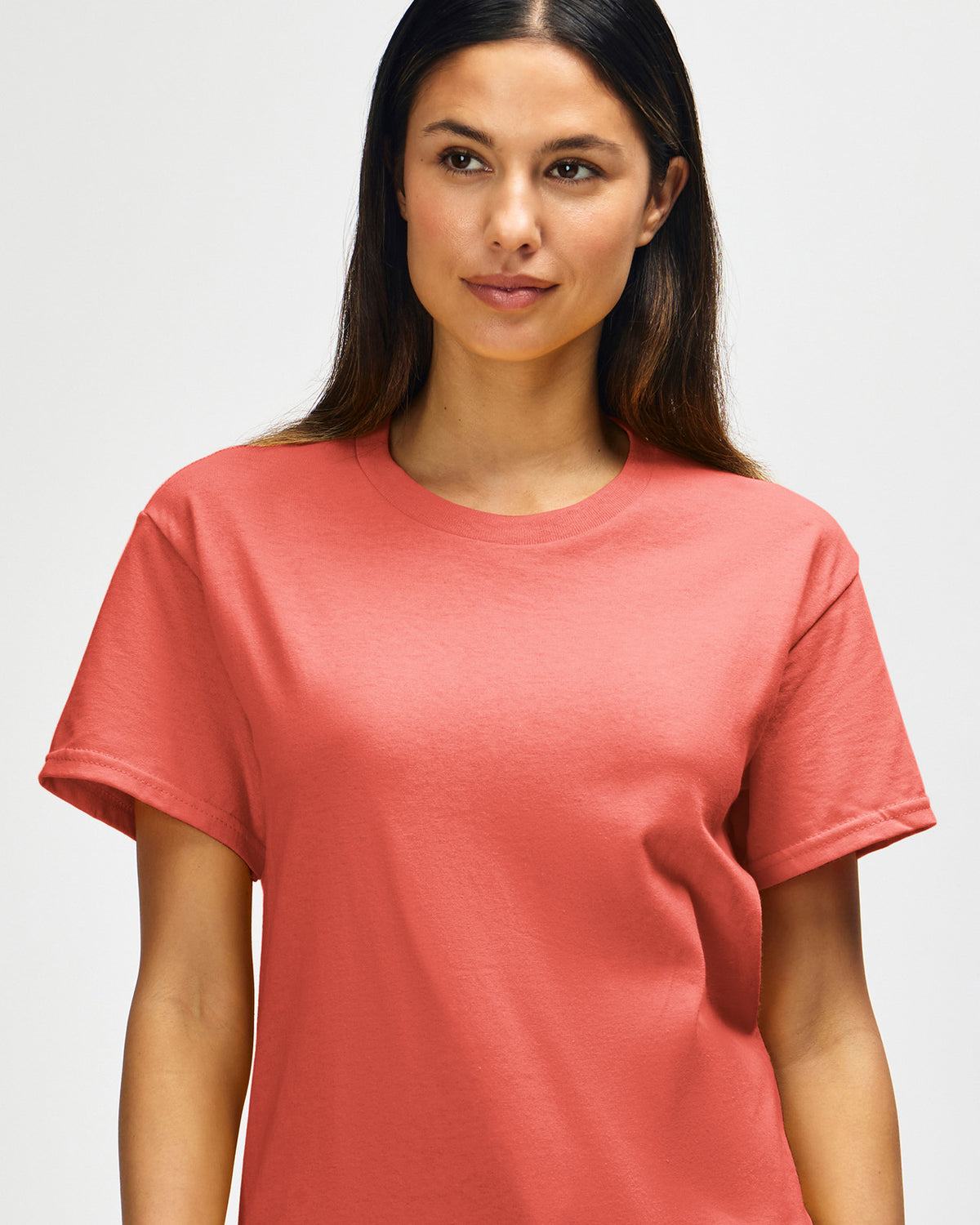 Gildan Heavy Cotton Adult T-Shirt - Coral Silk