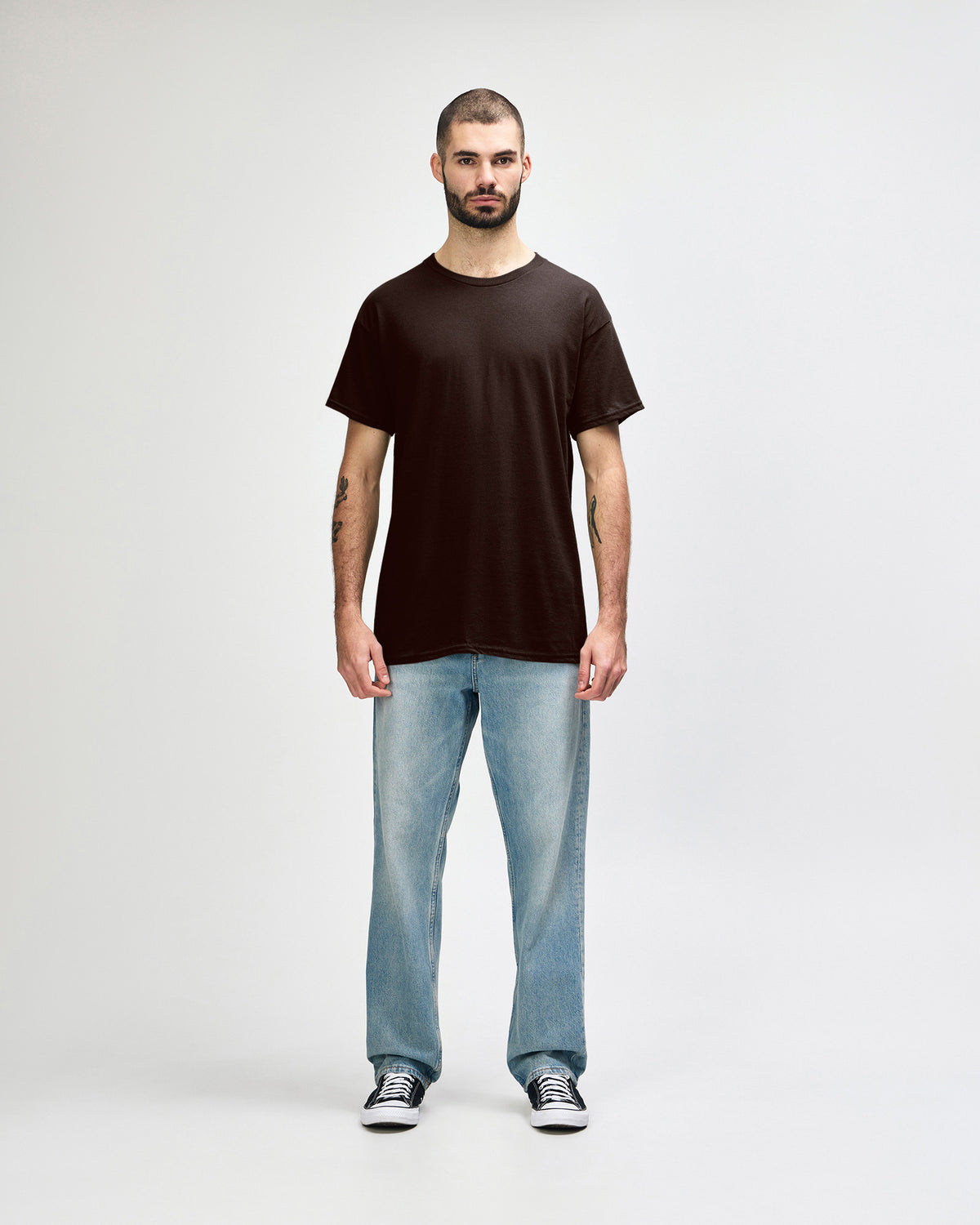 Gildan Heavy Cotton Adult T-Shirt - Dark Chocolate