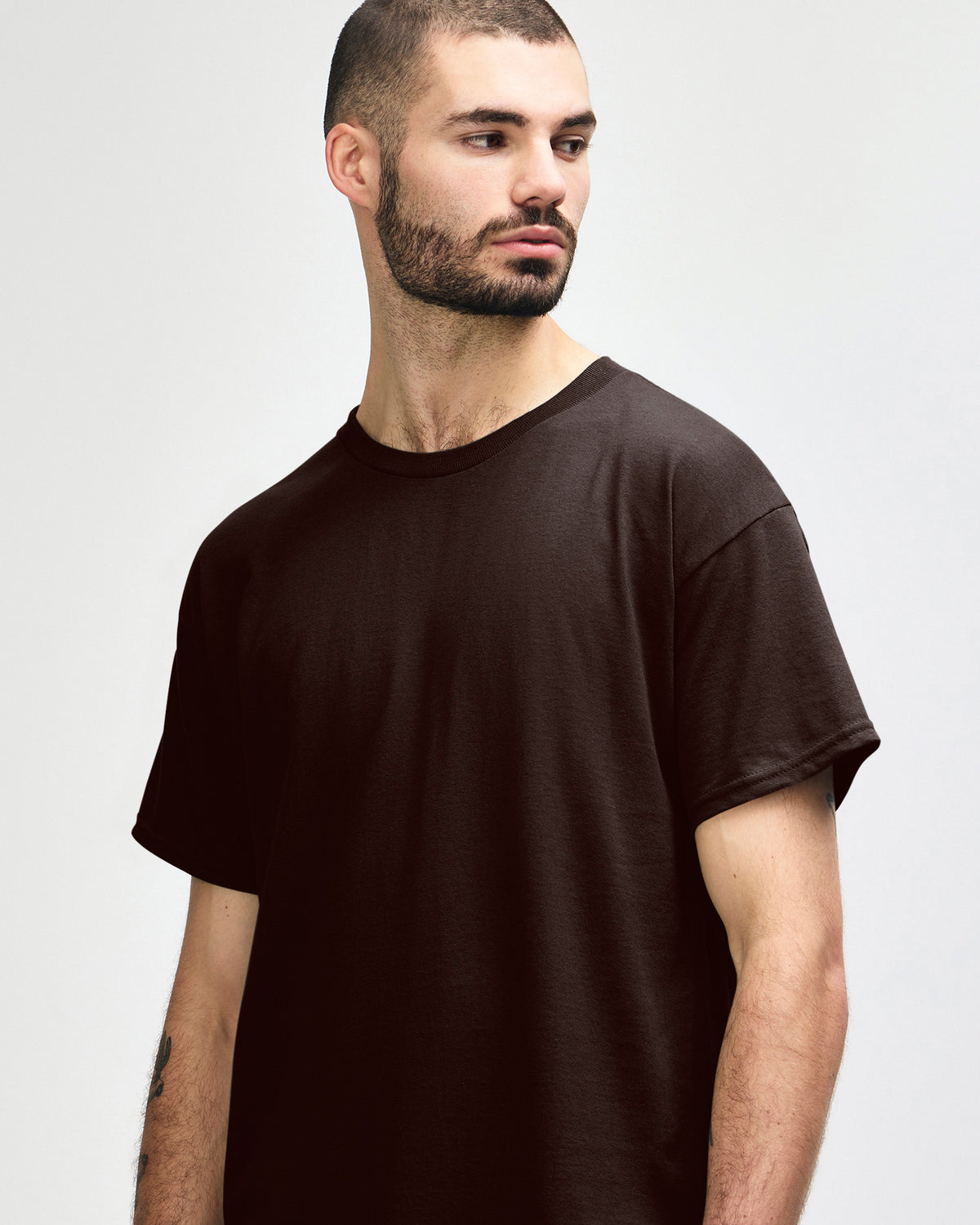 Gildan Heavy Cotton Adult T-Shirt - Dark Chocolate