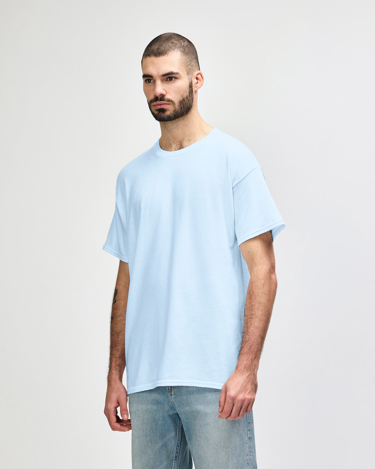 Gildan Heavy Cotton Adult T-Shirt - Light Blue