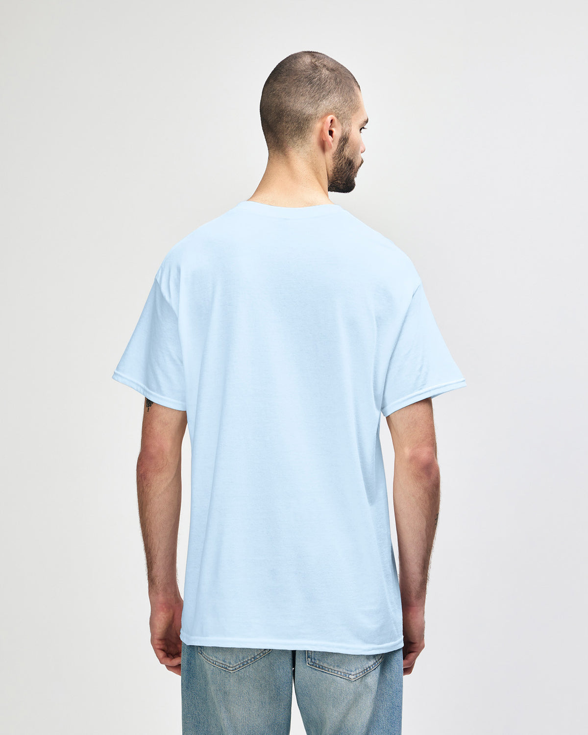 Gildan Heavy Cotton Adult T-Shirt - Light Blue