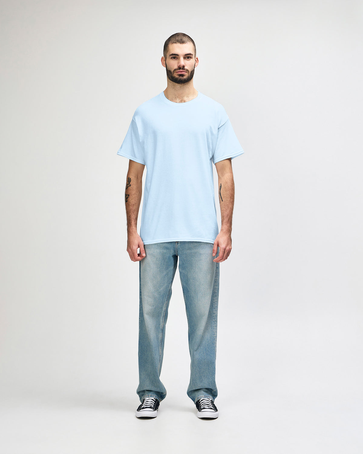 Gildan Heavy Cotton Adult T-Shirt - Light Blue