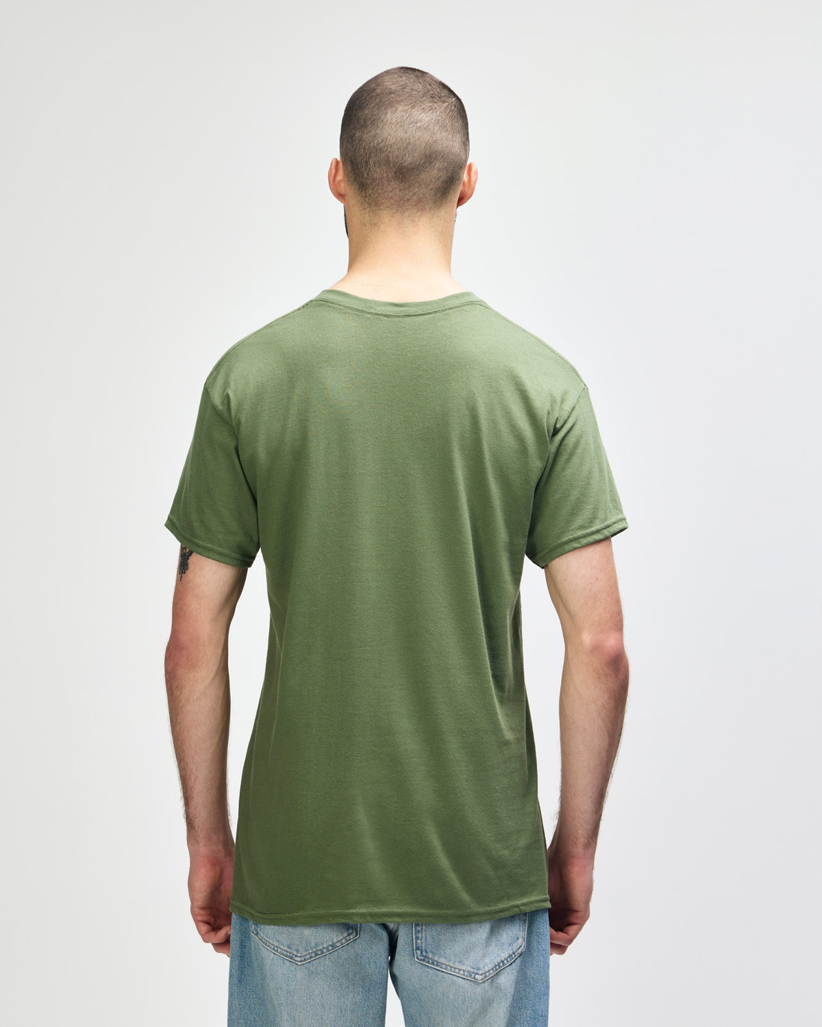 Gildan Heavy Cotton Adult T-Shirt - Military Green