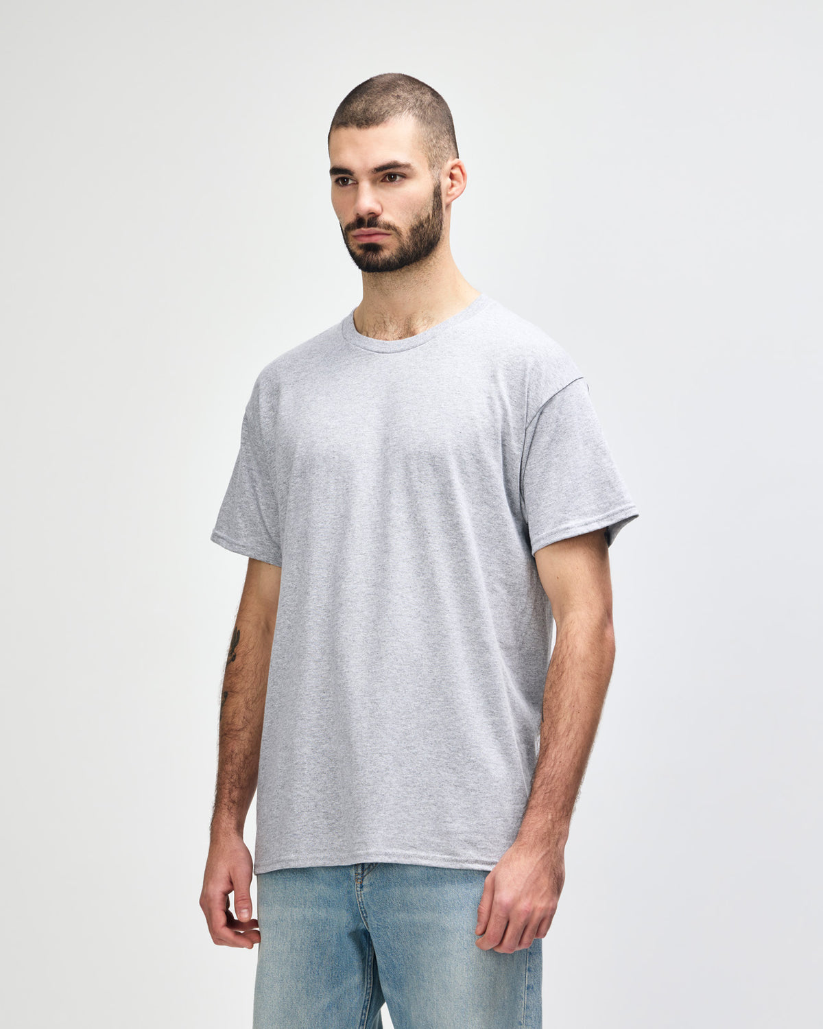 Gildan Heavy Cotton Adult T-Shirt - Sport Grey