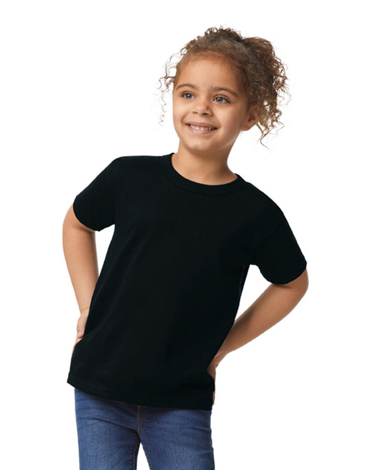 Gildan Heavy Cotton Toddler T-Shirt - Black