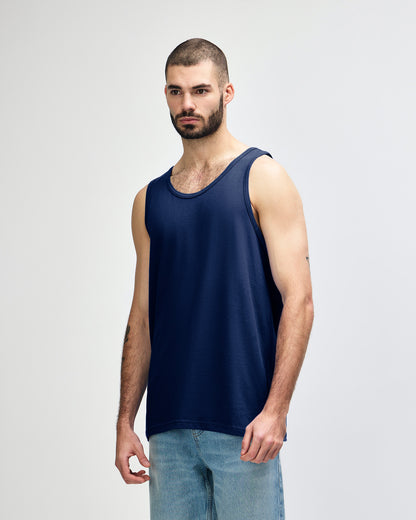 Gildan Heavy Cotton Adult Tank Top - Navy