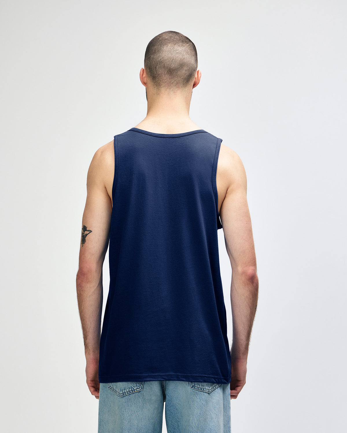 Gildan Heavy Cotton Adult Tank Top - Navy