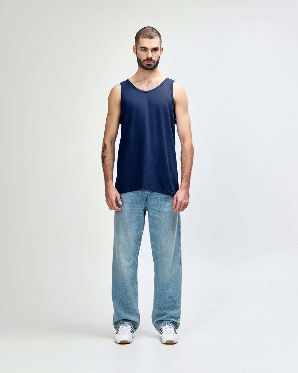 Gildan Heavy Cotton Adult Tank Top - Navy