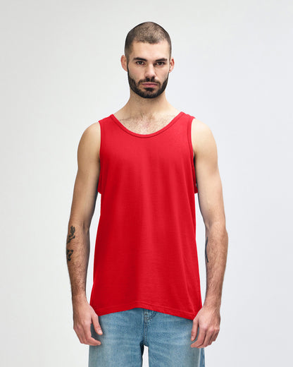 Gildan Heavy Cotton Adult Tank Top - Red