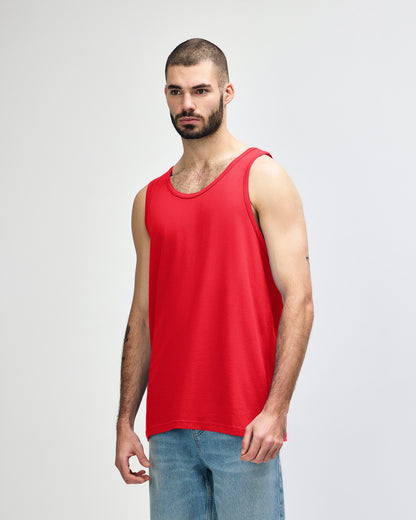 Gildan Heavy Cotton Adult Tank Top - Red