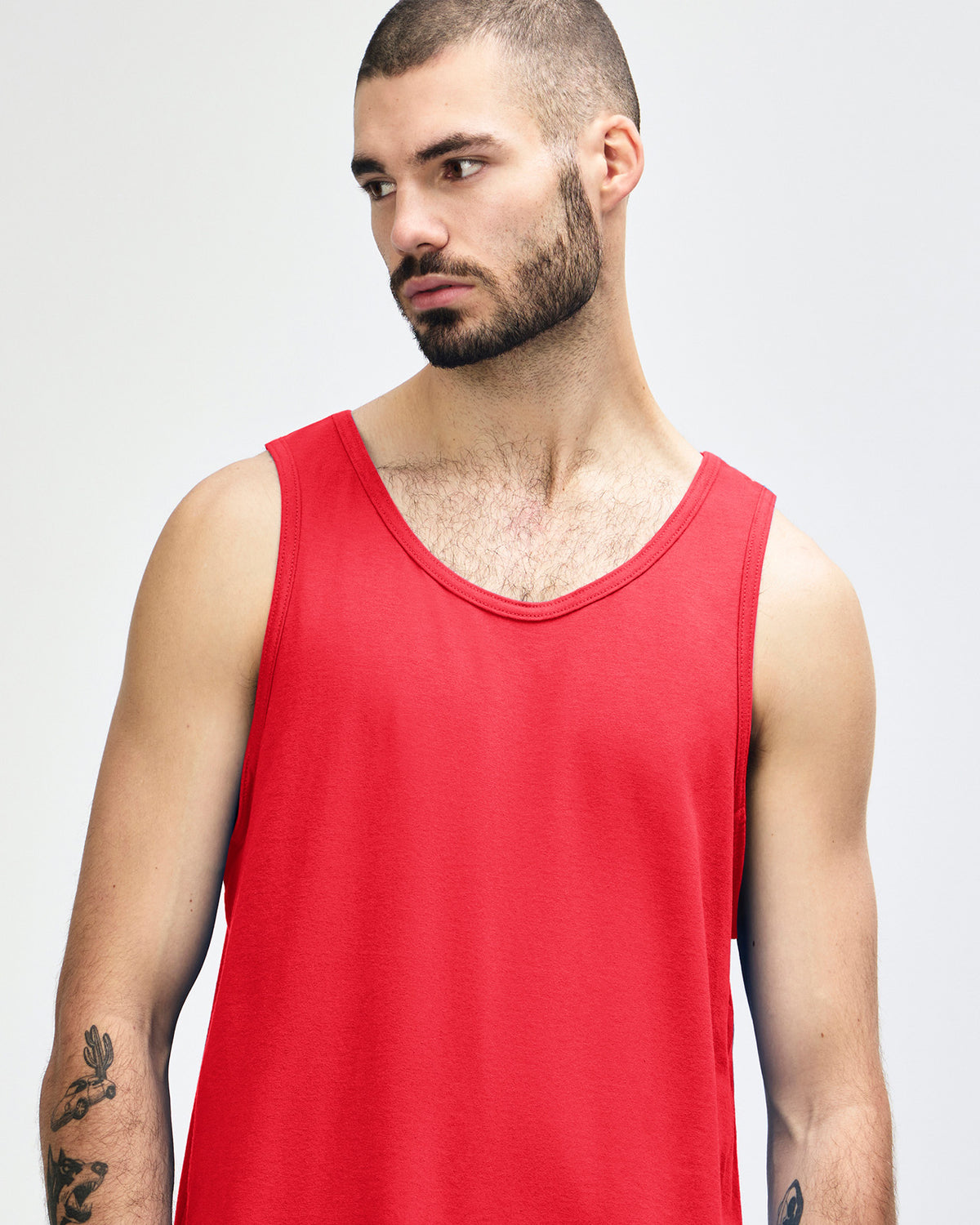 Gildan Heavy Cotton Adult Tank Top - Red