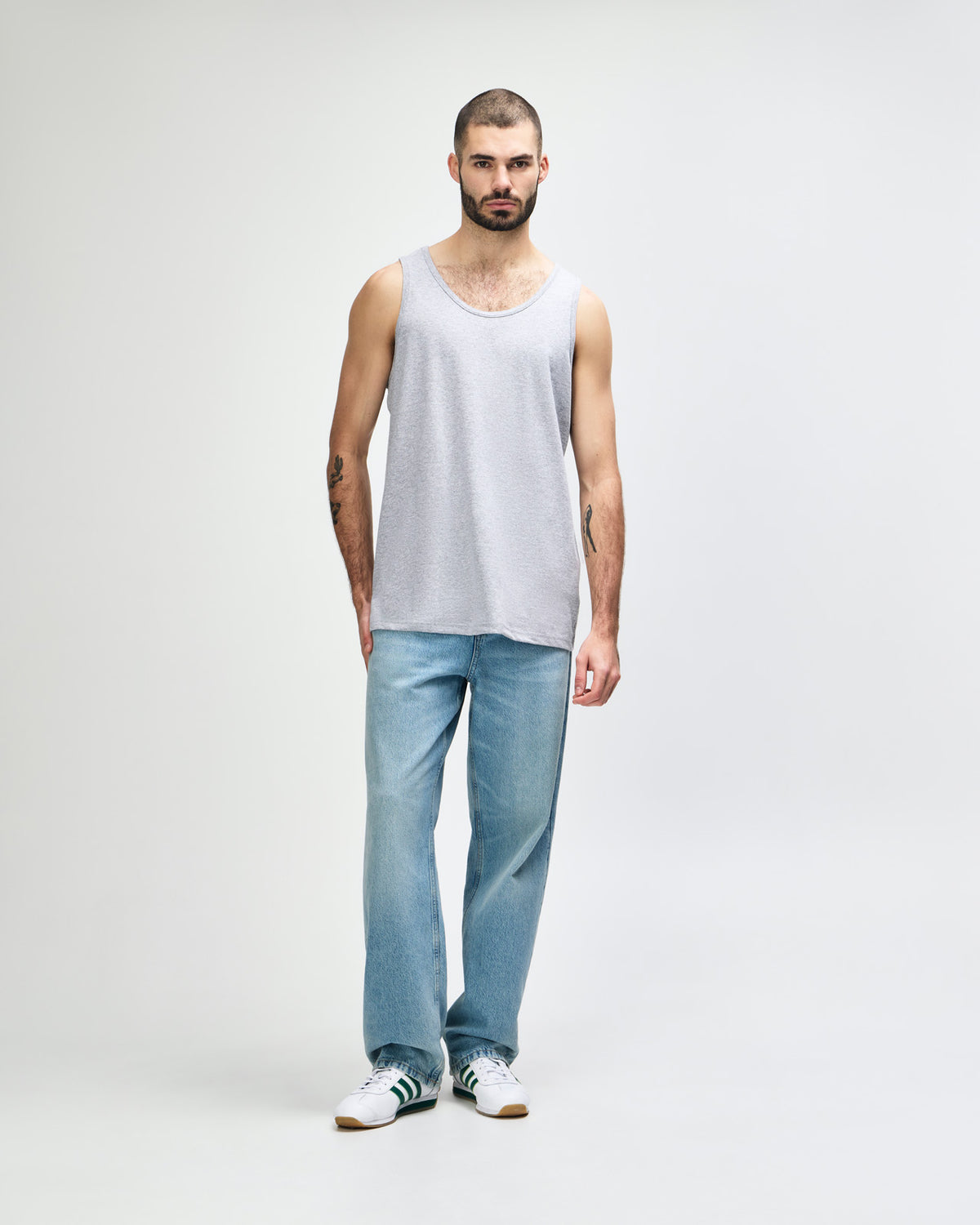 Gildan Heavy Cotton Adult Tank Top - Sport Grey