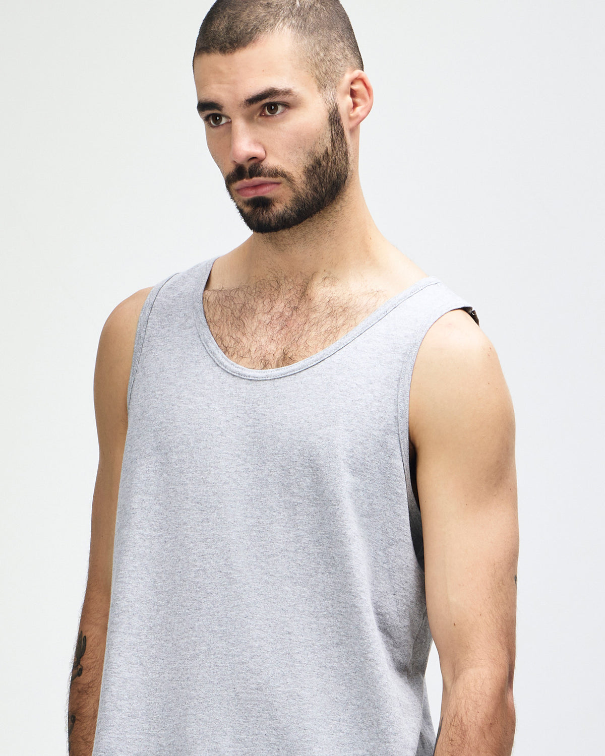 Gildan Heavy Cotton Adult Tank Top - Sport Grey