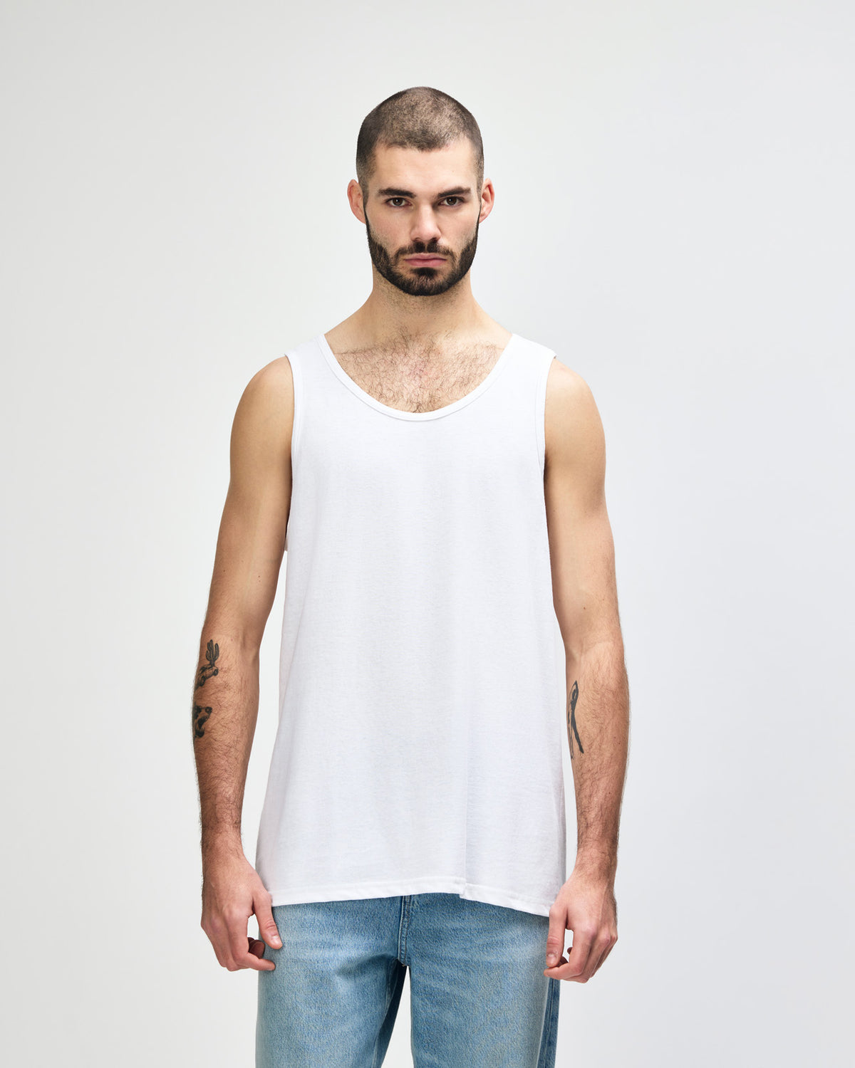 Gildan Heavy Cotton Adult Tank Top - White