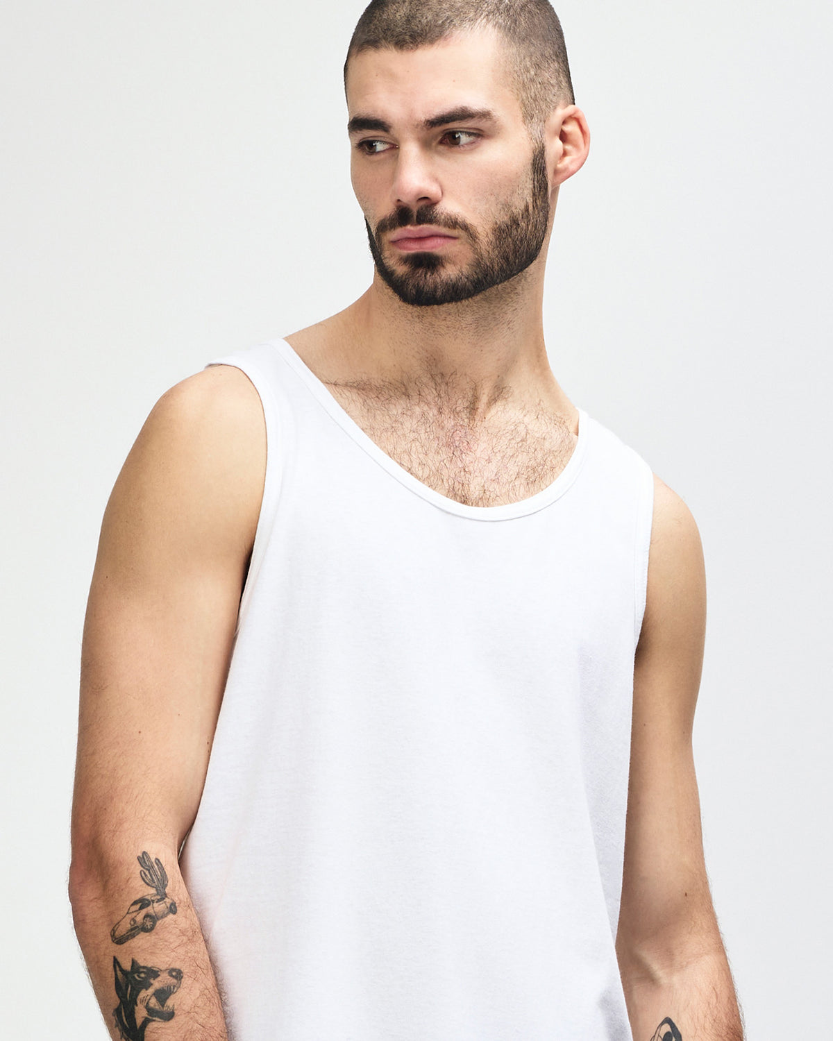 Gildan Heavy Cotton Adult Tank Top - White