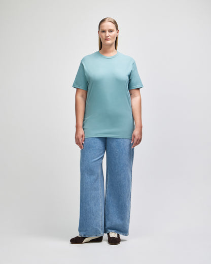 American Apparel Sueded Unisex Short Sleeve T-shirt - Arctic