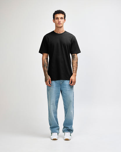 American Apparel Sueded Unisex Short Sleeve T-shirt - Black